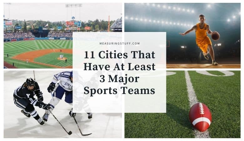 11 Cities That Have At Least 3 Major Sports Teams