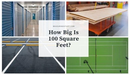 How Big Is 100 Square Feet? (With 9 Comparisons) – Measuring Stuff