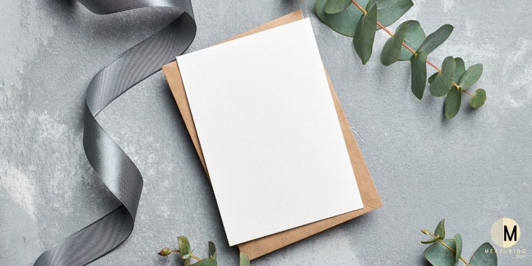 A7 Envelope Size And Weight- Complete Guide – Measuring Stuff