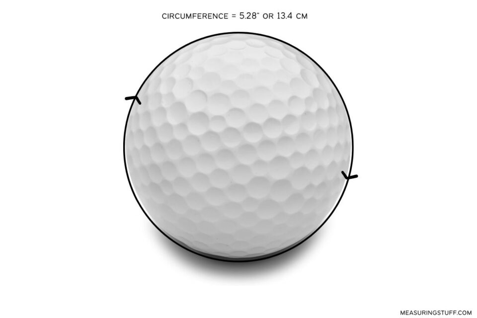 What Is The Circumference Of A Golf Ball? Size And Weight Guide